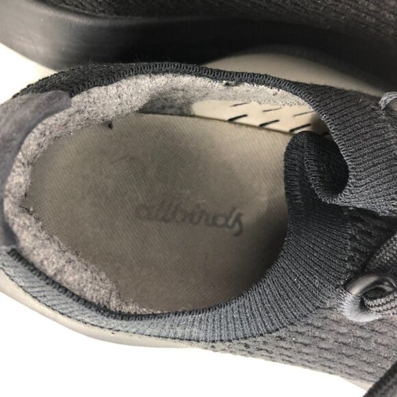 Allbirds Black Eclipes (Black Soles) Tree Dasher Wool Sneakers Size 6-6.5 - Picture 6 of 13